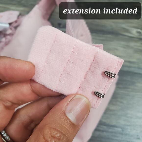 Prima Donna Monterrey Bra 42D Pink Lace NWT Luxury Delicate Boudoir Style - Picture 5 of 11